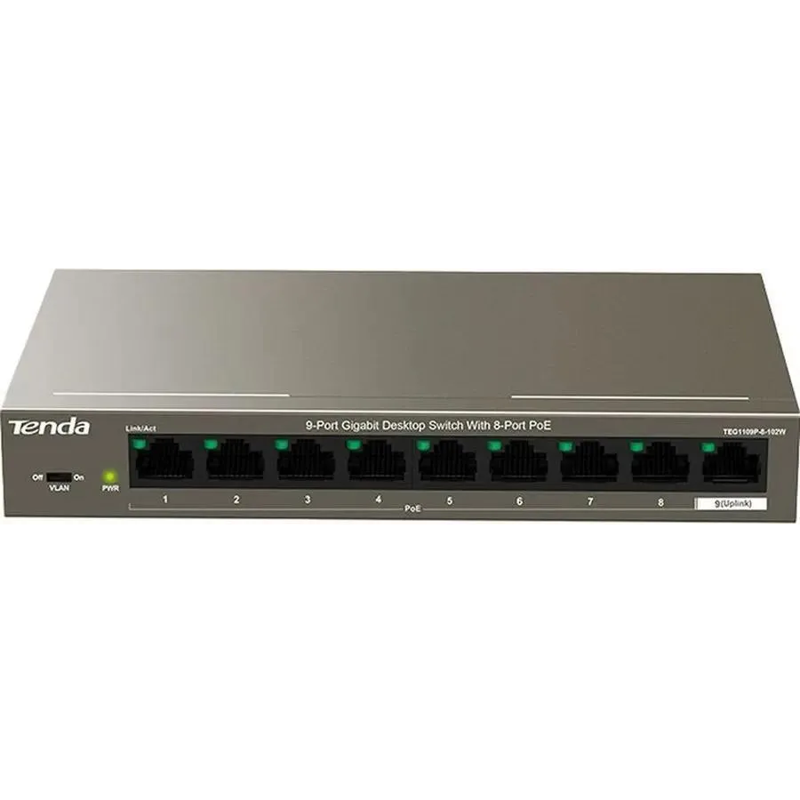 Tenda TEG1109P-8-102W