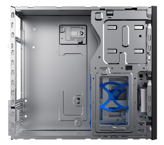 EL555BK PM-300TFX 80+Bronze U3.0*2+U2*2+2*combo Audio; fan 9cm; intrusion switch POWERMAN Slim Case 