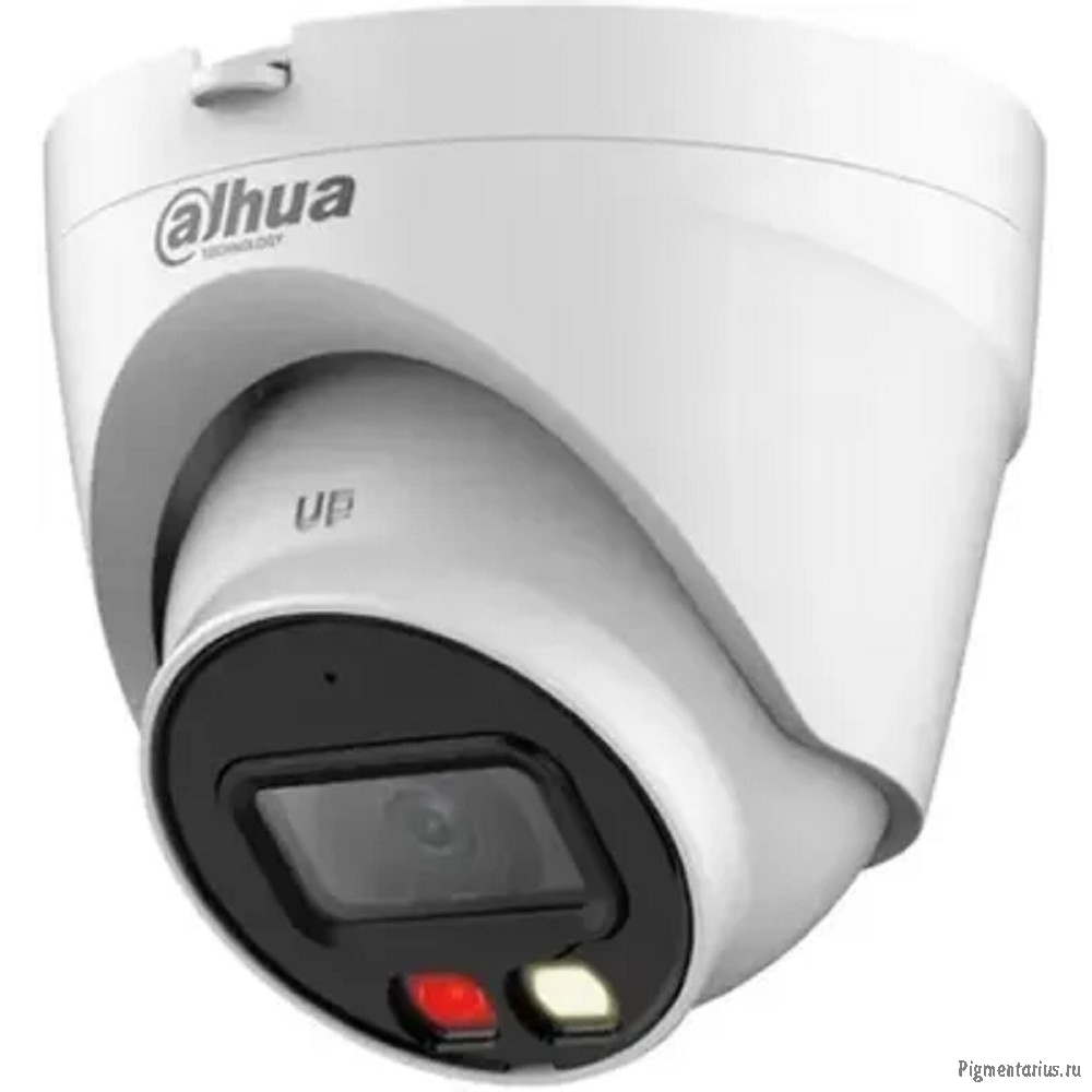 DAHUA DH-IPC-HDW1239VP-A-IL-0280B Уличная турельная IP-видеокамера SmartDualLight 2Мп, 1/2.8” CMOS, 