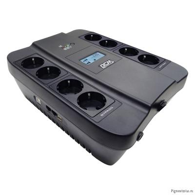 PowerCom Spider SPD-1100U LCD USB ИБП {Line-Interactive, 1100VA / 605W, 8xEURO: 4 с резервным питани PowerCom Spider SPD-1100U LCD USB ИБП {Line-Interactive, 1100VA / 605W, 8xEURO: 4 с резервным питани