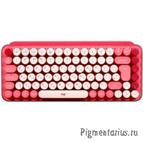 920-010718 Клавиатура беспроводная Logitech POP KEYS, Heartbreaker Rose 