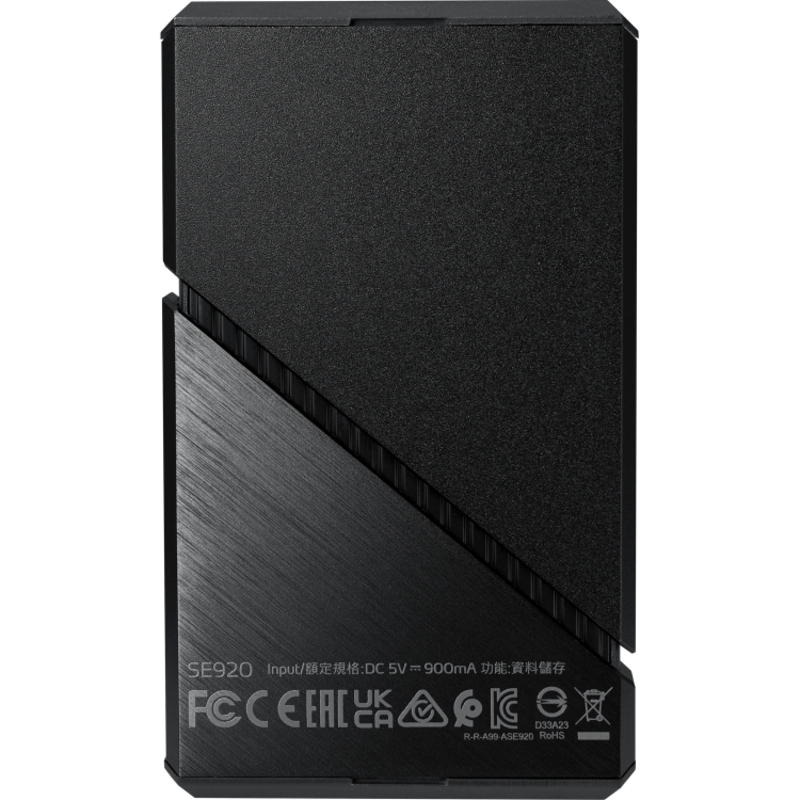 A-DATA Portable SSD 2TB SE920 USB-C 4.0  SE920-2TCBK SE920 2.5" черный