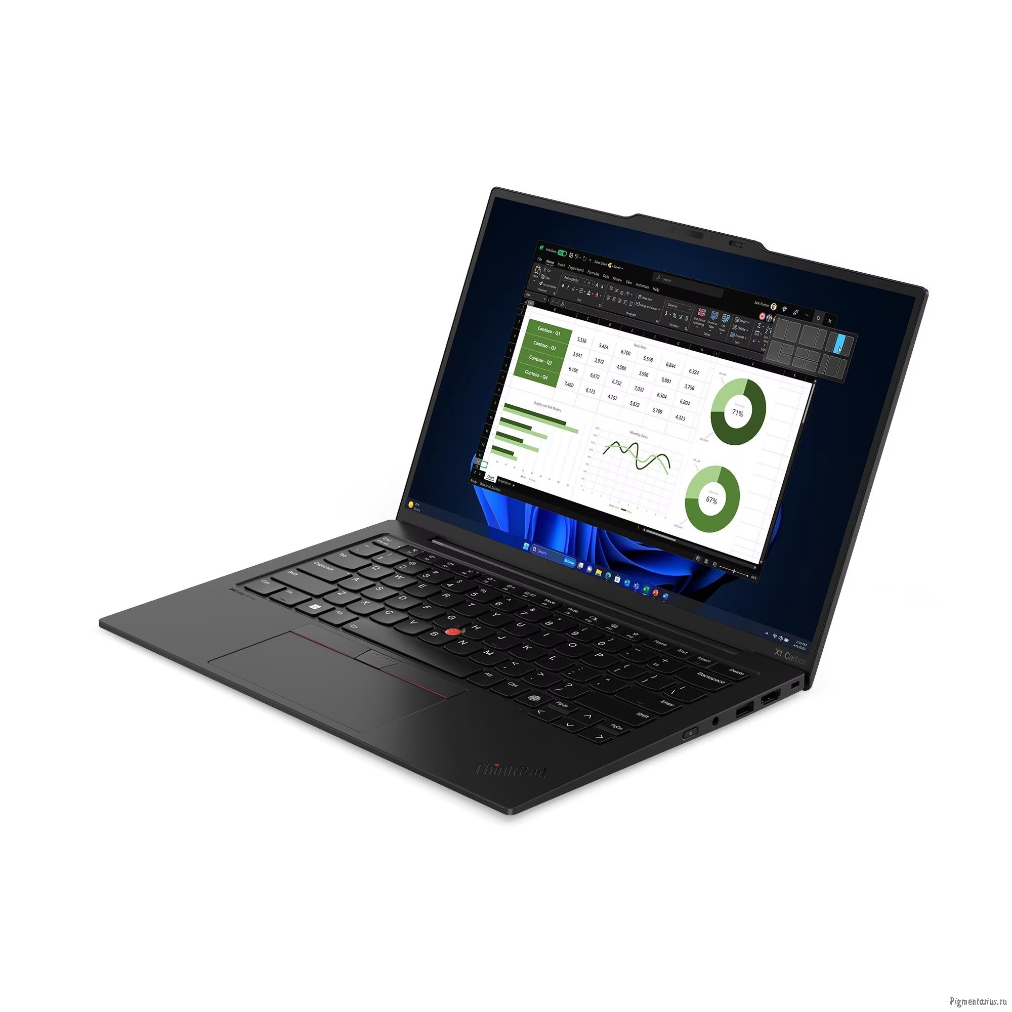 Ноутбук Lenovo ThinkPad X1 Carbon G12 [21KC00A0US] 14"