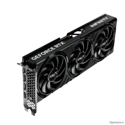 Видеокарта  Palit RTX5060Ti INFINITY 3 NV RTX 5060TI 16Gb 128bit GDDR7 2407/28000/HDMIx1/DP NE7506T0