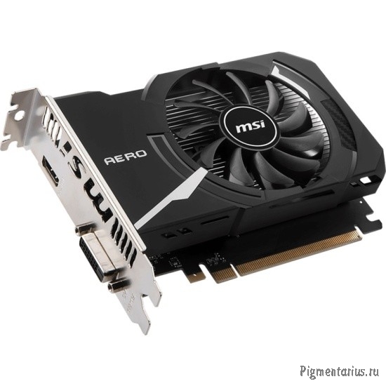 Видеокарта MSI GeForce GT1030 4Gb (GT 1030 AERO ITX 4GD4 OC)