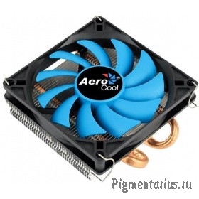 Cooler Aerocool Verkho 2 Slim 105W/ Intel 115*/AMD/ PWM/ Screws