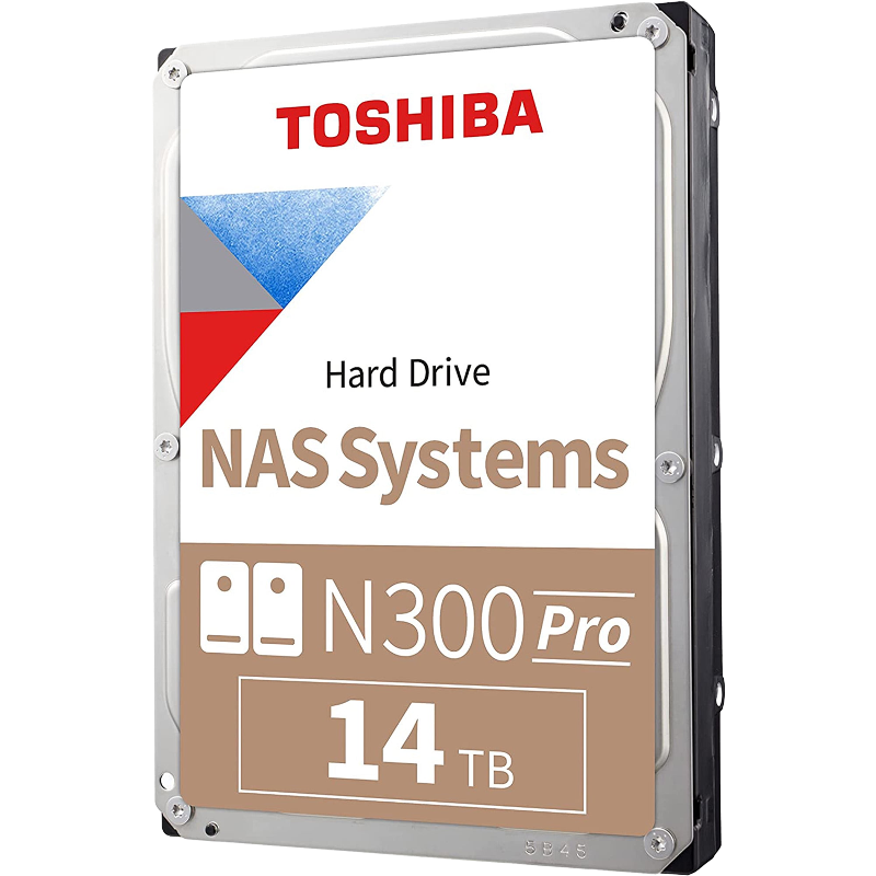 Toshiba N300 Pro NAS 14Tb (HDWG51EXZSTB)