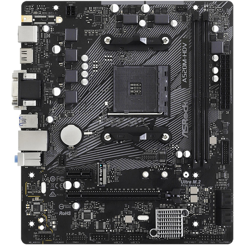 Материнская плата Asrock A520M-HDV