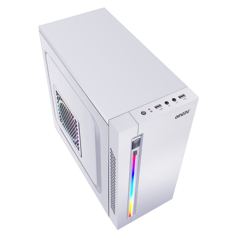 Ginzzu D380 RGB White w/o PSU