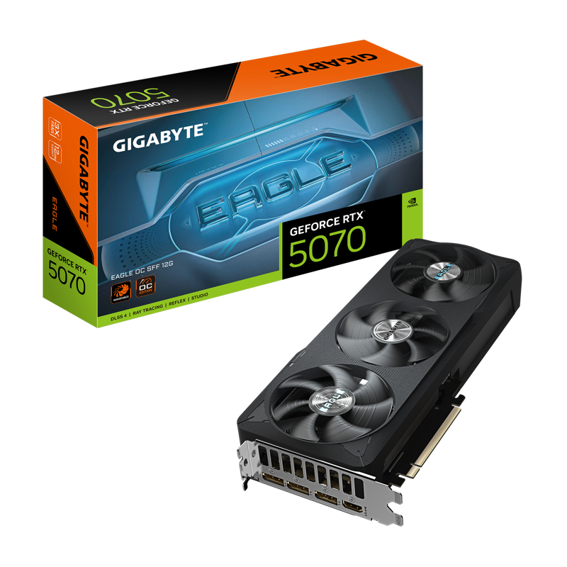 Видеокарта GIGABYTE GV-N5070EAGLE OC-12GD