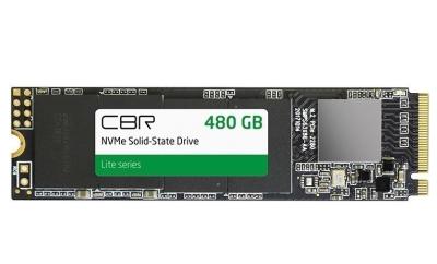 SSD накопитель CBR Lite M.2 2280 SSD-480GB-M.2-LT22 480ГБ SSD накопитель CBR Lite M.2 2280 SSD-480GB-M.2-LT22 480ГБ