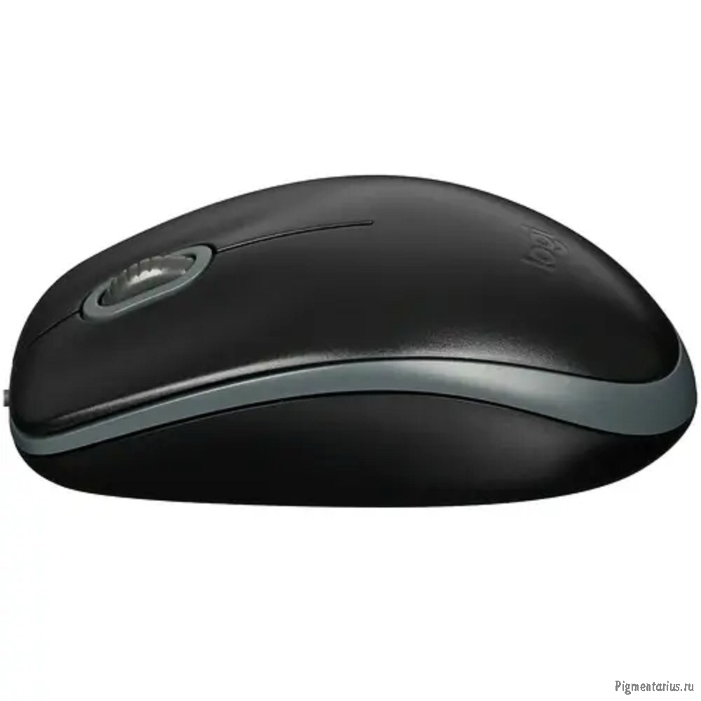 910-005502 Мышь Logitech M110 Silent Black [бесшумная, оптическая, 1000dpi, USB, 1.8м] 