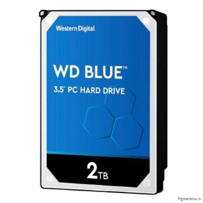 Жесткий диск WD Blue (WD20EARZ) 2TB {Serial ATA III, 5400 rpm, 64Mb buffer}