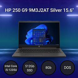 Ноутбук HP 250 G9 [9M3J2AT] Silver 15.6"