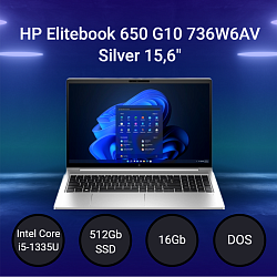Ноутбук HP Elitebook 650 G10 [736W6AV] Silver 15,6"
